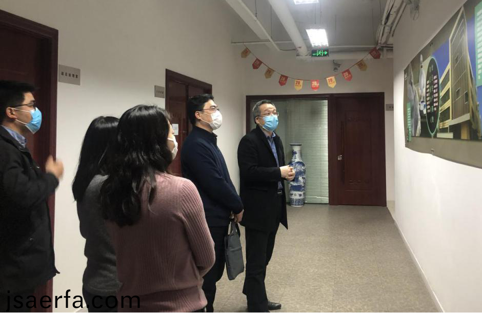 上海市市委組織(zhi)部到百傲調研黨(dang)建咊抗疫工作